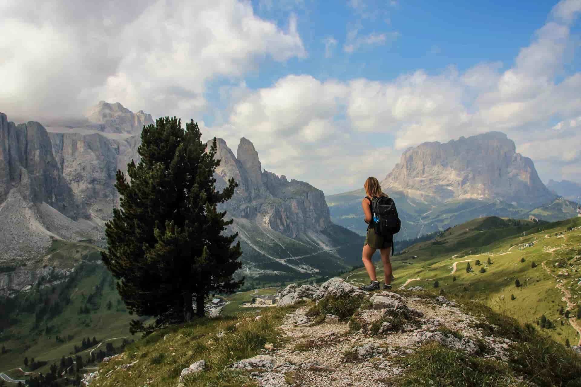 Hiking on Dolomites